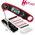 Instant Read Meat Thermometer Best Waterproof Ultra Fast Dil Food Water Milk Thermometer For Outdoor Cooking BBQ And Kitchen.