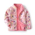 Jumping Meters New Girls Outwears Fleece for Winter Autumn Baby Jackets Coats Flowers Kids Girls Jacket. 