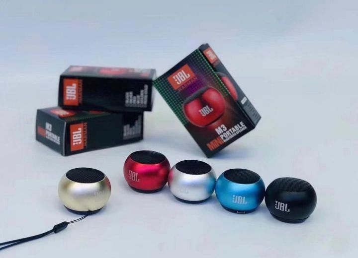 New M3 Mini Metal Portable Wireless Bluetooth Speaker Multi Color ...