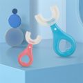 Baby Toothbrush Children 360 Degree U-shaped Child Toothbrush Teethers Soft Silicone Baby Brush Kids Teeth Oral Care Cleaning.