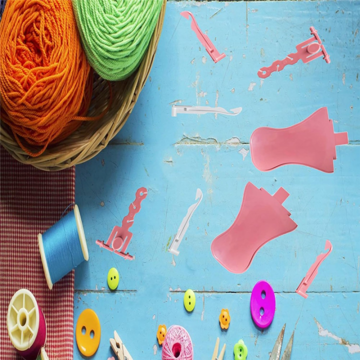 1%20Set%20DIY%20Knitting%20Machine%20Parts%20,%20Rotating%20Knit%20Loom%20Wire%20Rack%20Replacement%20with%20Tensioner,%20Knit%20Hook%20Kit%20-%20Image%204