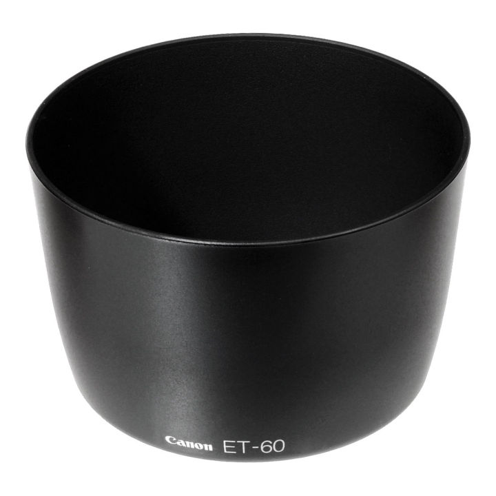 Canon%20Et%2060%20Lens%20Hood%20For%20Canon%20Ef%2075-300Mm%20F/4.0-5.6,%20Canon%20Ef-S%2055-250Mm%20Is%20Ii%20F/4-5.6%20Dslr%20Lens%20-%20Image%203