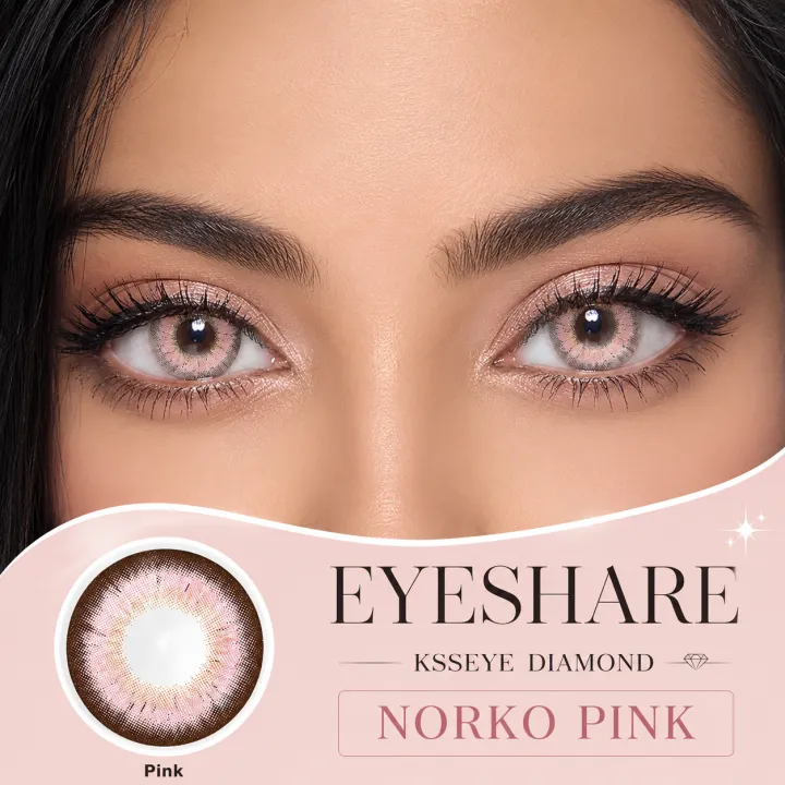 Ksseye/Eyeshare%20Diamond/Norko%20Pink%20Contact%20Lens%20Ksseye/Eyeshare%20Color%20Contact%20Lenses,%20Kit%20Box%20k210%20-%20Image%202