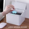 USB Rechargeable Waste Bins Rubbish Automatic Touchless Smart Intelligent Induction Motion Sensor Home Kitchen Bath Trash Cans.