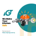 LPG Safety Device IGT with Meter Display Regulator (22mm). 