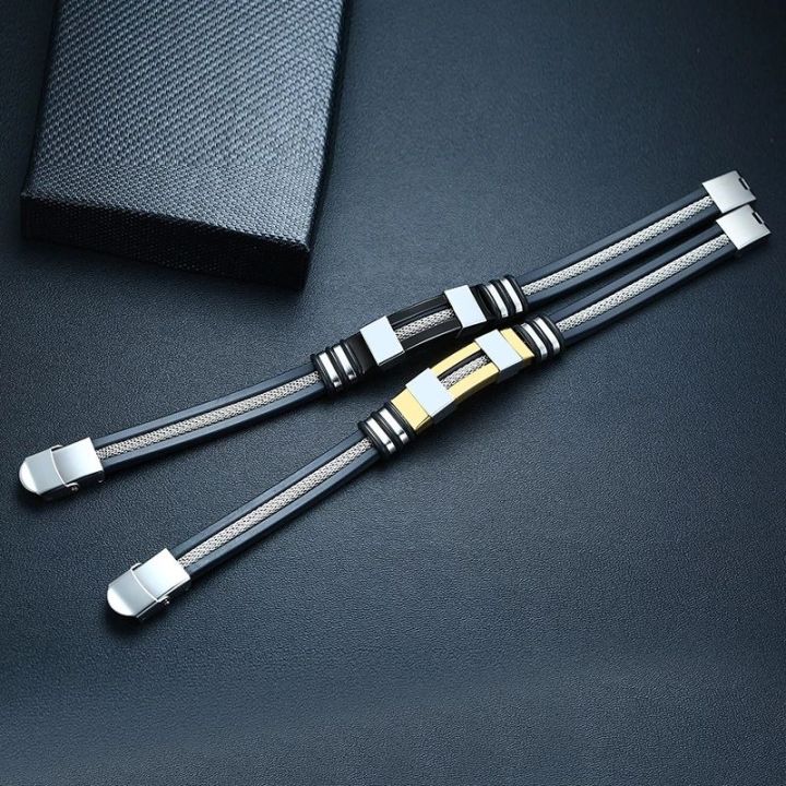 Fashion%20Stainless%20Steel%20Bracelet%20Men%20Wrist%20Band%20Adjustable%20Black%20Link%20Punk%20Hiphop%20Wristband%20Stylish%20Casual%20Bangle%20Gift%20-%20Image%208