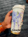 temperature display coffee/juice hot and cold 450ml stainless steel thermos with strap. 