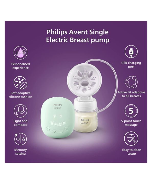 Philips%20Avent%20Single%20Electric%20Breast%20Pump%20SCF323/11%20USB%20Charging%20-%20Image%204