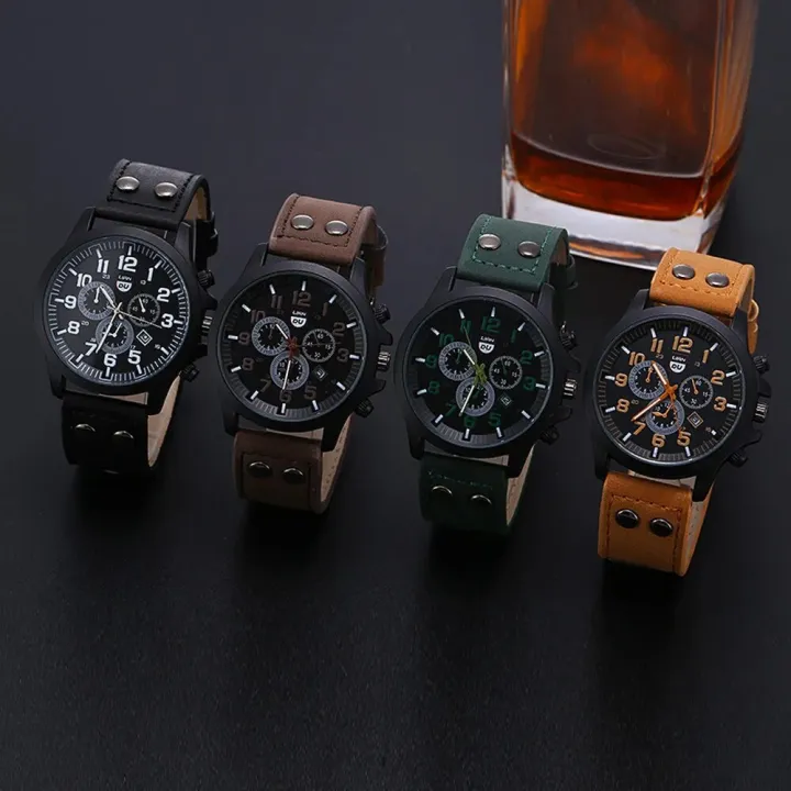 Military%20Leather%20Waterproof%20Date%20Quartz%20Analog%20Men's%20Quartz%20Wrist%20Watches%20-%20Image%204