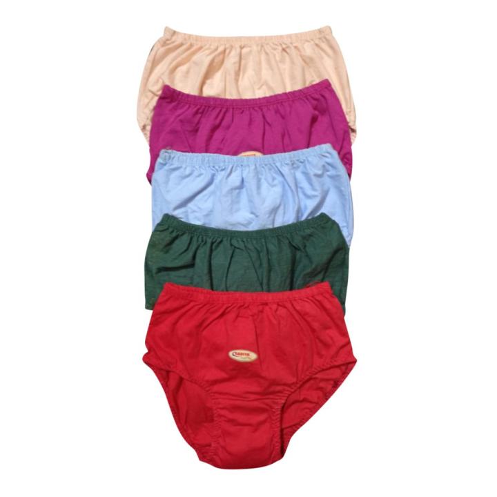 2 Pieces 3 Pieces 4 Pieces & 5 Pieces Combo Color Period Panties For Adult Girls - Penty - Panty