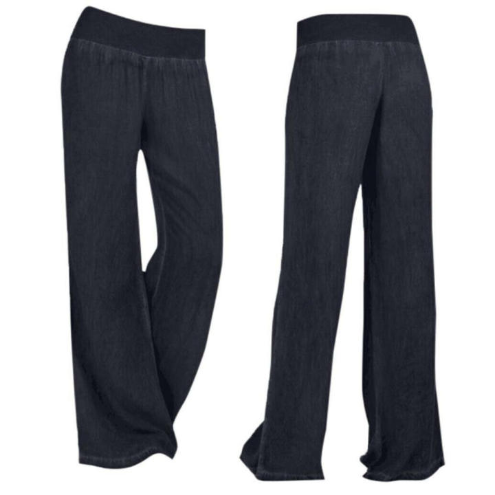 Denim%20Jeans%0APalazzo%20Trousers%0AWomen's%20Pants%0AWide%20Leg%20Jeans%0AElastic%20Waisted%20Pants%20-%20Image%205