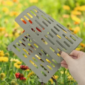 6 PCS Plastic Tree Trunk Protectors Waterproof Tree Bark Protector Flexible Tree Guard with Mesh for Various Size Trees.