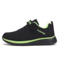 Boys Light Sneakers Student Kid Summer Breathable Mesh Sport Footwear Fall Winter 7-12y Children Flat Shoes Black Casual Shoes.