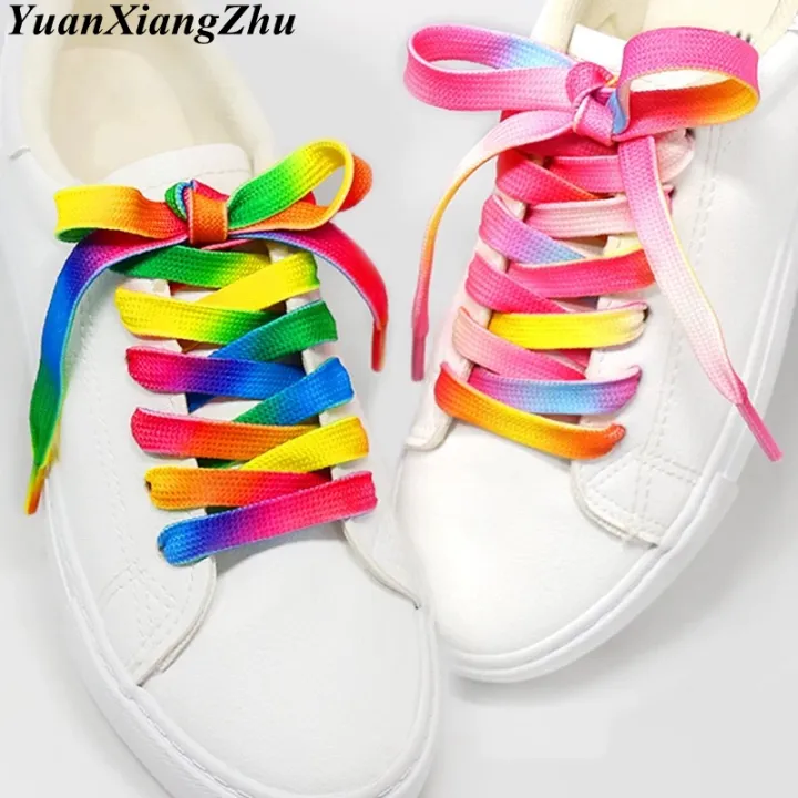 1Pair%20Colorful%20Shoelaces%20Rainbow%20Gradient%20Flat%20Shoe%20laces%20For%20Canvas%20Casual%20Shoes%20Chromatic%20Colour%20Shoelace%2080CM/100CM/120CM/150%20-%20Image%202