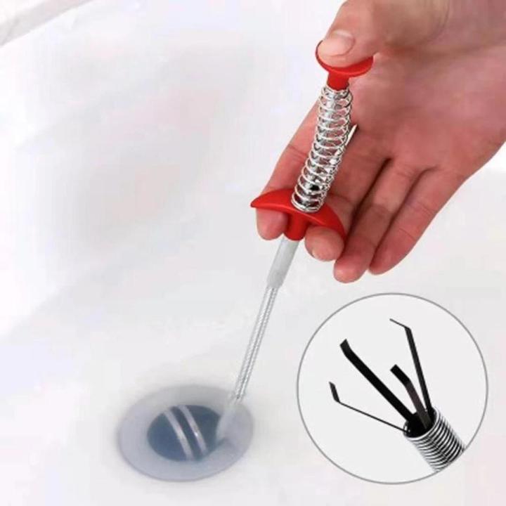 Bendable Sink Cleaning Hook Sewer Dredging Tool Kitchen Spring Pipe ...