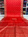 Half silk afsan print saree for women Tangail Saree. 