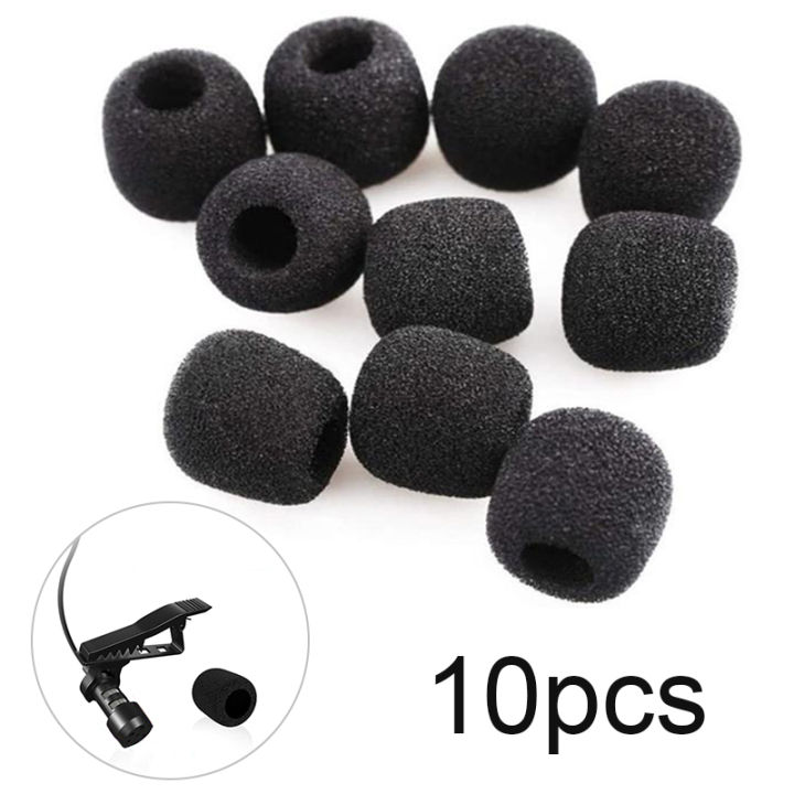 10Pcs%20Mini%20Microphone%20Cover%20Headset%20Replacement%20Foam%20Mic%20Cover%20Windshield%20Demoo%20-%20Image%204