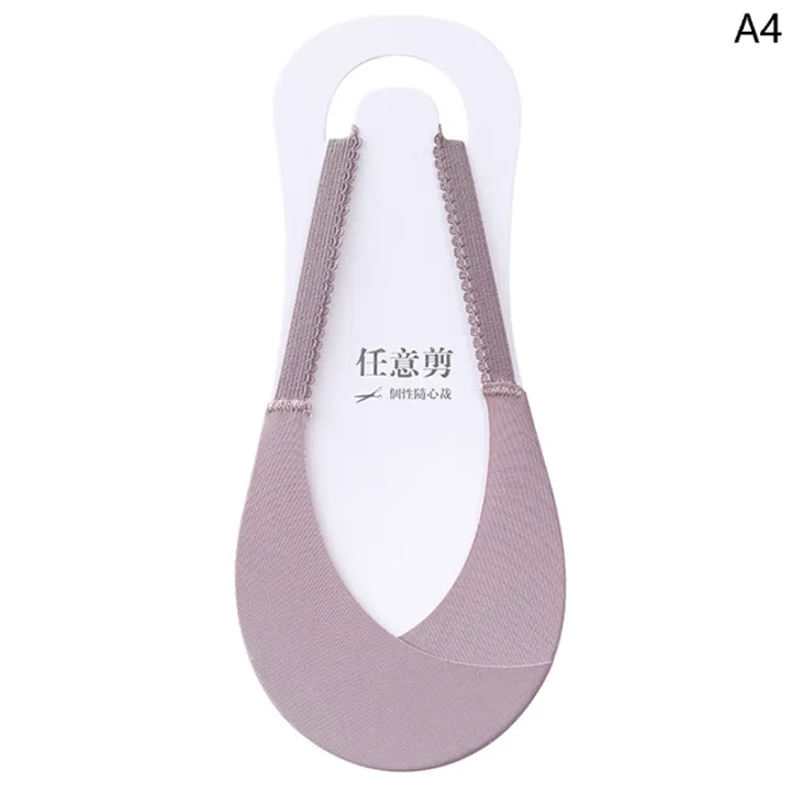 Socks%20Female%20Ice%20Silk%20Summer%20Thin%20Invisible%20High%20Heels%20Front%20Half%20Palm%20Japanese%20-%20Image%205