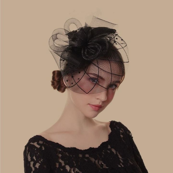%E3%80%90Shop%20the%20Look%E3%80%91%20Mesh%20Headband%20Headwewar%20Fascinators%20Hat%20Hair%20Accessory%20Hair%20Clip%20Feathers%20Fedoras%20-%20Image%207