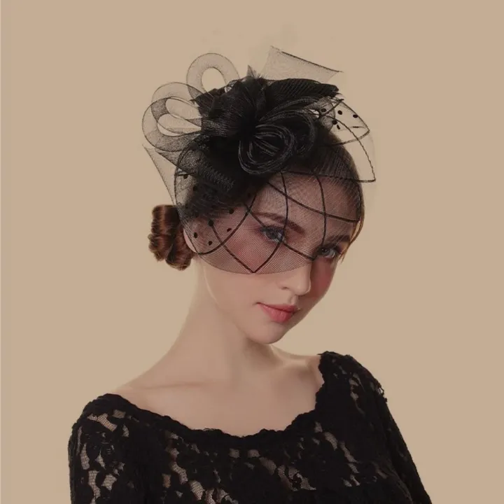 %E3%80%90Shop%20the%20Look%E3%80%91%20Mesh%20Headband%20Headwewar%20Fascinators%20Hat%20Hair%20Accessory%20Hair%20Clip%20Feathers%20Fedoras%20-%20Image%207