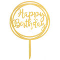 Cake topper/Happy birthday cake topper cake decoration item.