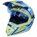 HELMET -SB-42 Bang Design Race Track A9 Yellow Graphics. 