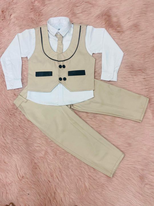 4%20pcsParty%20Clothing%20Dress%20Set%20for%20Baby%20Boys%20-%20Image%203