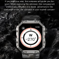 GW55 Sports Smart Watch with Compass 2.02 Inch BT Call 3ATM IP68 Waterproof Outdoor Men Watch.. 