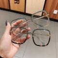 Oversized Square Glasses Women Fashion Anti-Blue Optical Glasses Frames Classic Plastic Eyeglasses Frames Eyewear.