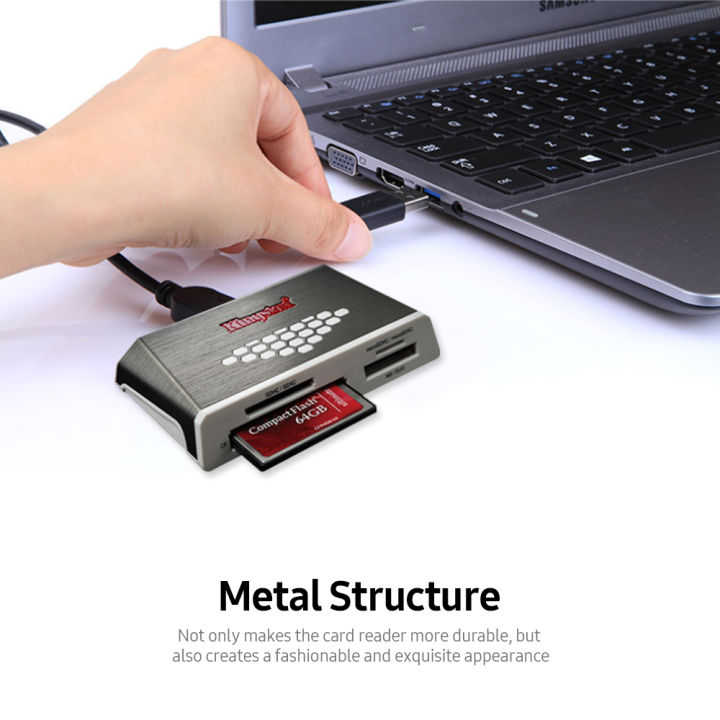 HXSJ%20Kingston%20FCR-HS4%20USB3.0%20High-speed%20Card%20Reader%20Multifunctional%20USB3.0%20Metal%20Card%20Reader%20Compatible%20with%20Multiple%20Memory%20Cards%20-%20Image%206