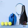 Tennis Trainer Ball Self Practice Practical Tool Single Player Solo Training Tennis Rebounder Set for Game Parks Kids Adult Beginners , Style F.