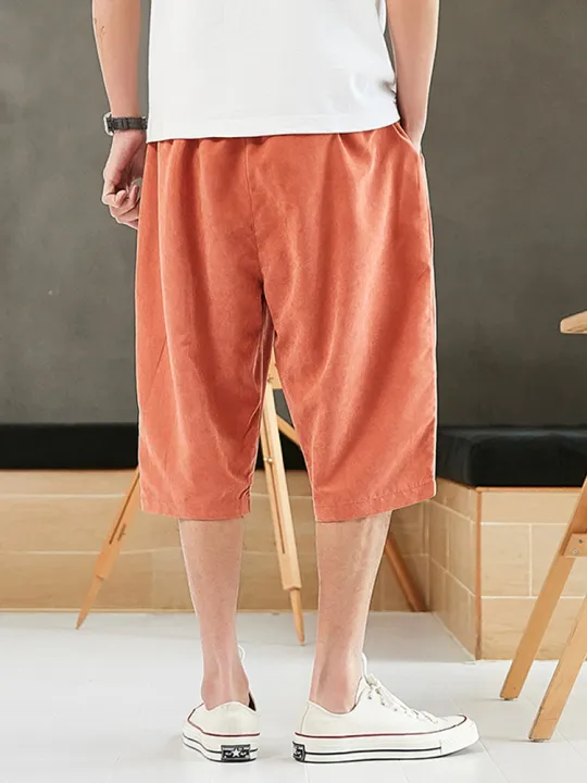 Plus%20Size%20Summer%20Harem%20Pants%20Men%20Short%20Joggers%20Chinese%20Style%20Calf-Length%20Casual%20Baggy%20Pants%20Male%20Capris%20Trousers%208XL%20-%20Image%202