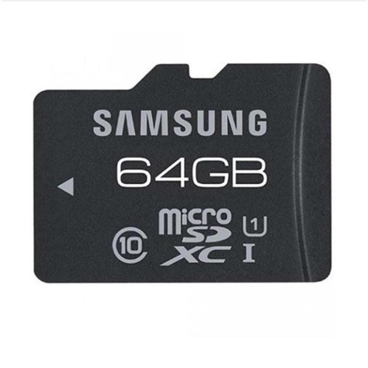 Samsung 64 GB Memory Card Micro SD High Quality Class 10-48MB Sequential Read Speed 13MB Sequential Write Speed Power
