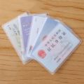 10/5/3 Pcs Transparent PVC Card Holder, Safe Your bank card from Damage/Scratch. 