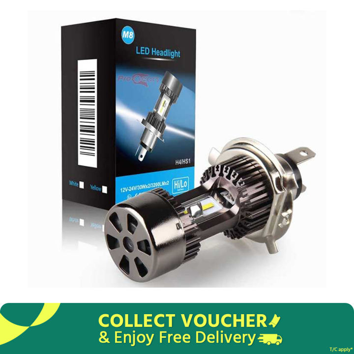 M8 Moto LED Motorcycle Headlight Bulb.