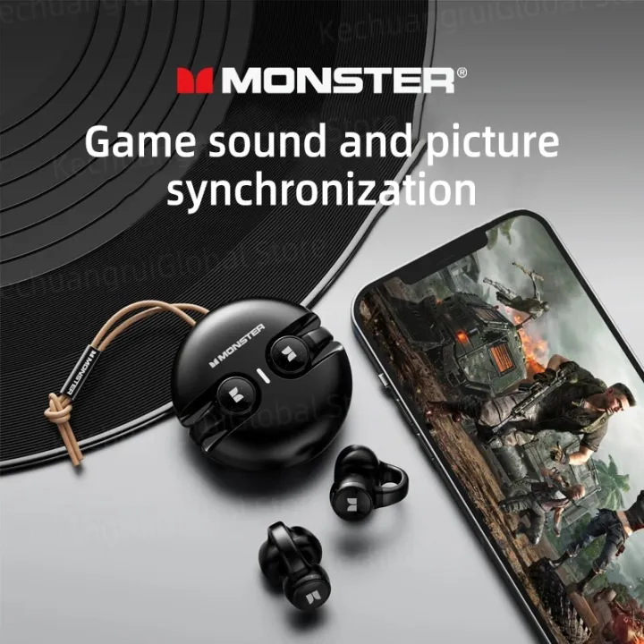 Original%20Monster%20XKT21%20Wireless%20Bluetooth%205.3%20Earphones%20Sports%20Earclip%20Stereo%20Call%20Headphones%20with%20Mic%20Long%20standby%2022H%20Earbuds%20-%20Image%204