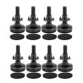 8Pcs Furniture Levelers Heavy Duty Furniture Leveling Feet Adjustable Leg Levelers for Cabinets Tables Chairs Raiser - iron table. 