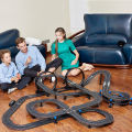 1:64 Railcar Toy Track Scalextric Slot Car Agm Sonic Storm Rc Double Race Car Diy Splicing Runway Boy's Gift. 