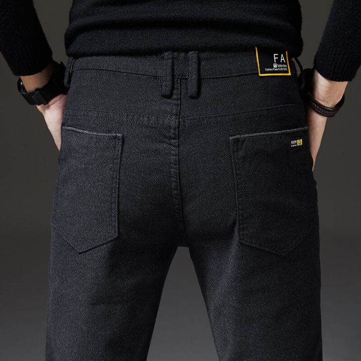 Winter%20Men's%20Warm%20Casual%20Pants%20Business%20Fashion%20Slim%20Fit%20Stretch%20Thicken%20Gray%20Blue%20Black%20Cotton%20Trousers%20Male%20-%20Image%207