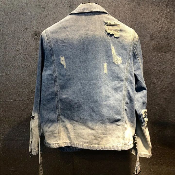 High%20Street%20Vintage%20Holes%20Ripped%20Coat%20Patchwork%20Denim%20Jacket%20Men%20Zippers%20Denim%20Biker%20Jacket%20For%20Motorcycle%20Blue%20Denim%20Jacket%20-%20Image%202