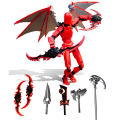 【Be worth】 T13 Action Figure Eridan Six Winged Angel T13 Robot 3D Printed Multi Jointed Movable 13 Desktop Decorations For Game Lovers. 