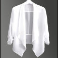 Chiffon Small Suit Short Coat Women's Thin Suspender Skirt Shawl Outer Match Blouse Women's Short Summer Sun Protection Cardigan. 