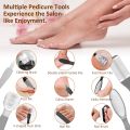 Electric Foot File Grinder Callus Remover Hard Cracked Dead Dry Skin Removal Feet Pedicure Tools Rechargeable Foot Care Tool.