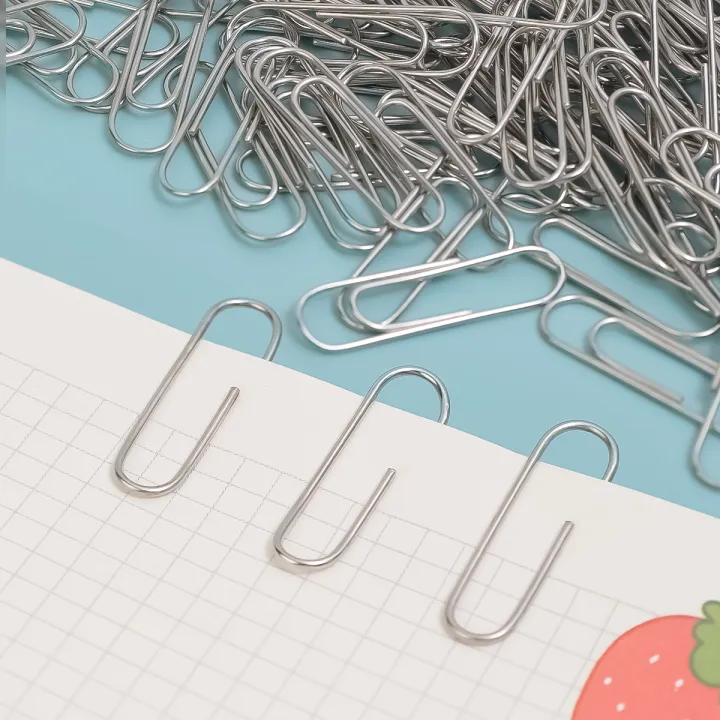 50/100/150pcs%20Metal%20Classic%20Paper%20Clips%20Portable%20Mini%20Paperclip%20Bookmark%20Planner%20Marking%20Clip%20School%20Office%20Stationery%20-%20Image%206