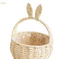 Easter Eggs Candies Gift Storage Basket Cute 7x11inch for Kids Girls Boys.