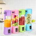 Mini USB Rechargeable Portable Electric Fruit Juicer-USB Smart Juicer: Portable Blend Cup for Fresh Juice. 