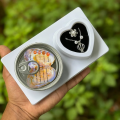 Love Pearl Necklace Gift Set - DIY Natural Oyster Wish Pearl with Pendant, Earrings & Ring. 