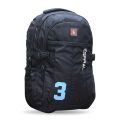 Espiral 202402 3Series Nylon Fabric Light Weight Backpack for Men - Blue and Gray.