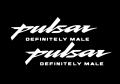 Pulsar logo 2 Sticker for bike. 