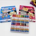 Wholesale Crayons 24 Color Oil Pastel Washable Colored Crayons Water Soluble Kids Painting Graffiti Pen Set Stationery. 